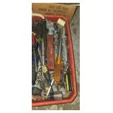 Tool tray wi4y screwdrivers wrenchs and more