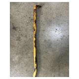 35 inch handcrafted natural hardwood root walking