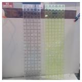 Omnigrid acrylic rulers 24in x5in and 24in x 6in