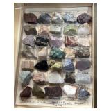 1964 rock collection from Petrified Forest,