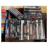DVD movies action, thriller, and drama titles