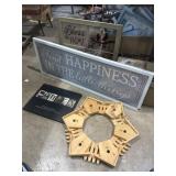 Family themed framed wall art