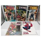 Thing ,Titans ,Spider-Man comic books