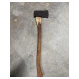 Old axe with handle