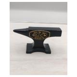 Mini Buck knives anvil
