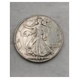 1944 walking liberty half dollar