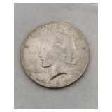 1924 peace silver dollar