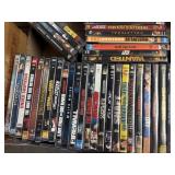 DVD movies action, thriller, and fantasy titles