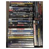 DVD movies action, thriller, and comedy titles