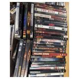 DVD movies action, thriller, and sci-fi titles