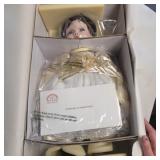 World gallery porcelain doll numbered 19in