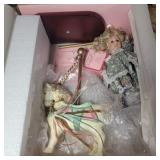 Design debut porcelain doll and carousel horse