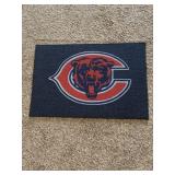 18 in x 27 in Chicago Bears door mat