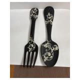 21 in tall Fork & Spoon