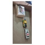 3, TCR slotcars, 1 semi, 2 muscle cars 1977-78