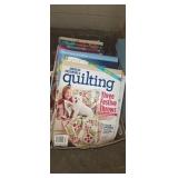 Quilting books and magazines