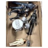 Mixed lot of collectible action figures KISS,
