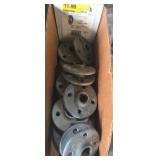 1/2 in Galvanized floor flanges