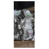 Galvanized 1/2in and 3/8in elbow connectors