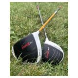 Pair of Turbo Power Fire 3.0 golf clubs drivers