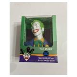 The Joker talking bust & book