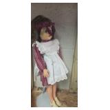 Baby doll with stand (not porcelain l