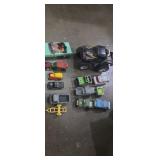 Toy cars and truck assortment