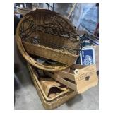 Different size baskets & other decorative storage