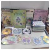 Embroidery multi formated cd roms and floppy