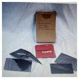 2 piece new micro knife credit card folding knife
