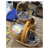 Easter Longaberger baskets, 5 total