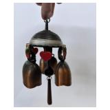 Swiss cowbell wind chime