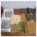 Quilt pattern and some fabric