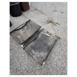 Pair of vehicle wheel dollies