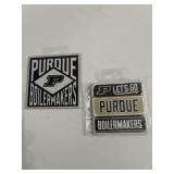 3 in x 3 in & 3-1/2 in x 3-1/2 in Purdue magnets