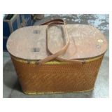 Picnic basket with picnic accessories