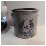 4gal fulper bros salt glaze crock