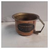 Copper train chamber pit 6in diameter 4in tall