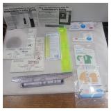 Assorted fabric rulers