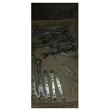 Assortment of wrenchs, central forge , craftsman