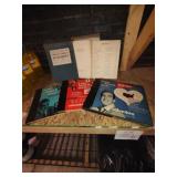 Lot of vintage 78rpm shellac records &;Gilbert &