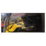 Dewalt corded power tools , sawall and 2 drills