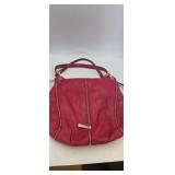 Michael Kors Newman 3 leather hobo red shoulder