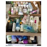 All kinds of bath and skin care products