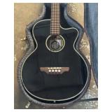 Alvarez 4070-BK electric acoustic bass guitar in