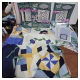 Unfinished quilt project