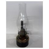 Oil lamp with wall mounted lamp handle 13 inch