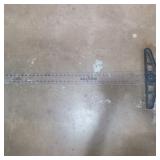 Ideal creations adjustable ruler 34in