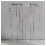 June Tailor Quarter Cut Slotted Ruler 16in x 11in