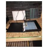 Lot of photography items: archival storage box